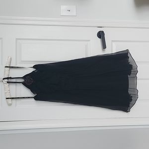 Silk Black cocktail dress